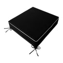 Outdoor lounge chair cushion