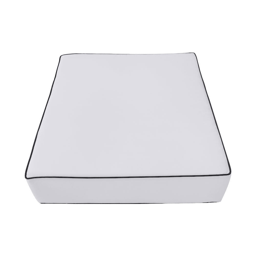 Outdoor lounge chair cushion