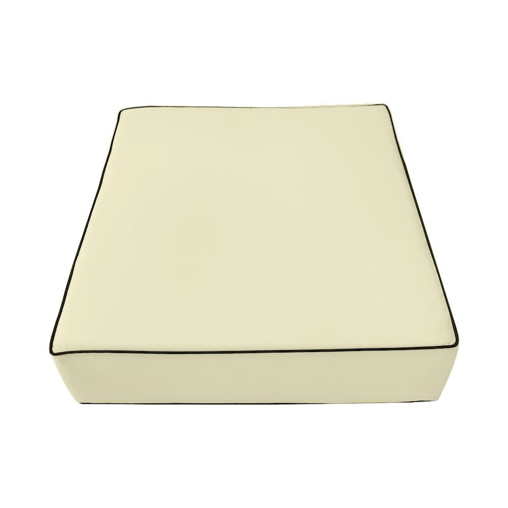 Outdoor lounge chair cushion