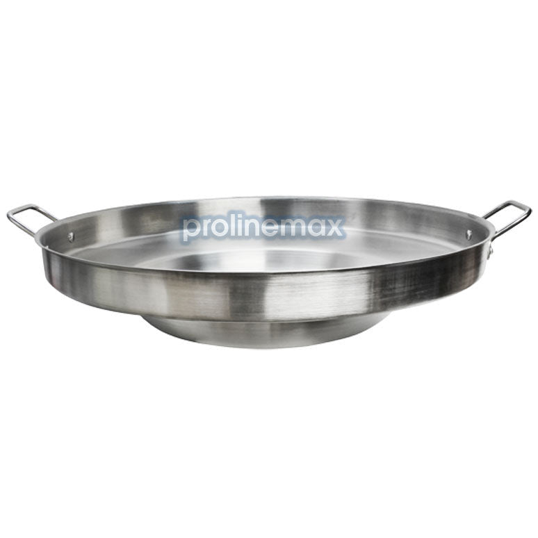 HD 23'' Wide Stainless Steel Concave Comal Griddle Pan Cooking Grill Fry Pan