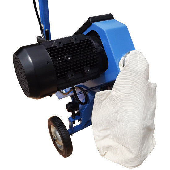 Industrial 3" Belt Sander Grinder, 3kW Motor, 3-Phase 220V, 3360 RPM Metal Grinding & Polishing Machine with Wheels