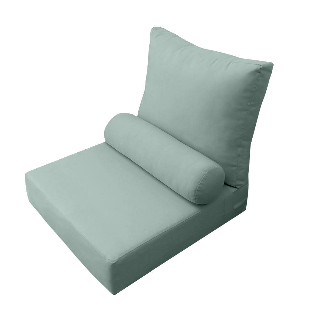 Outdoor deep seat back slip cover replacement
