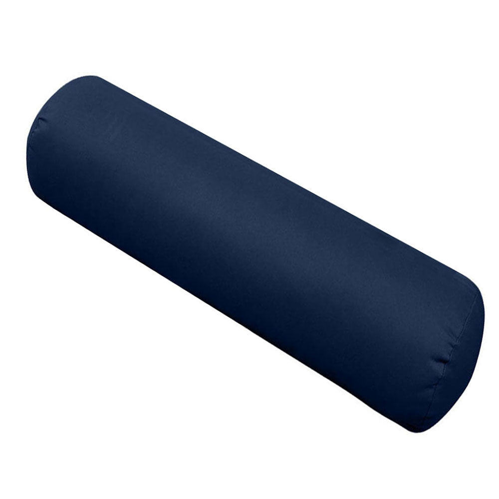 Decorative bolster pillow for porch swing