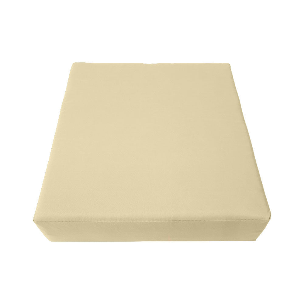 Outdoor lounge chair cushion
