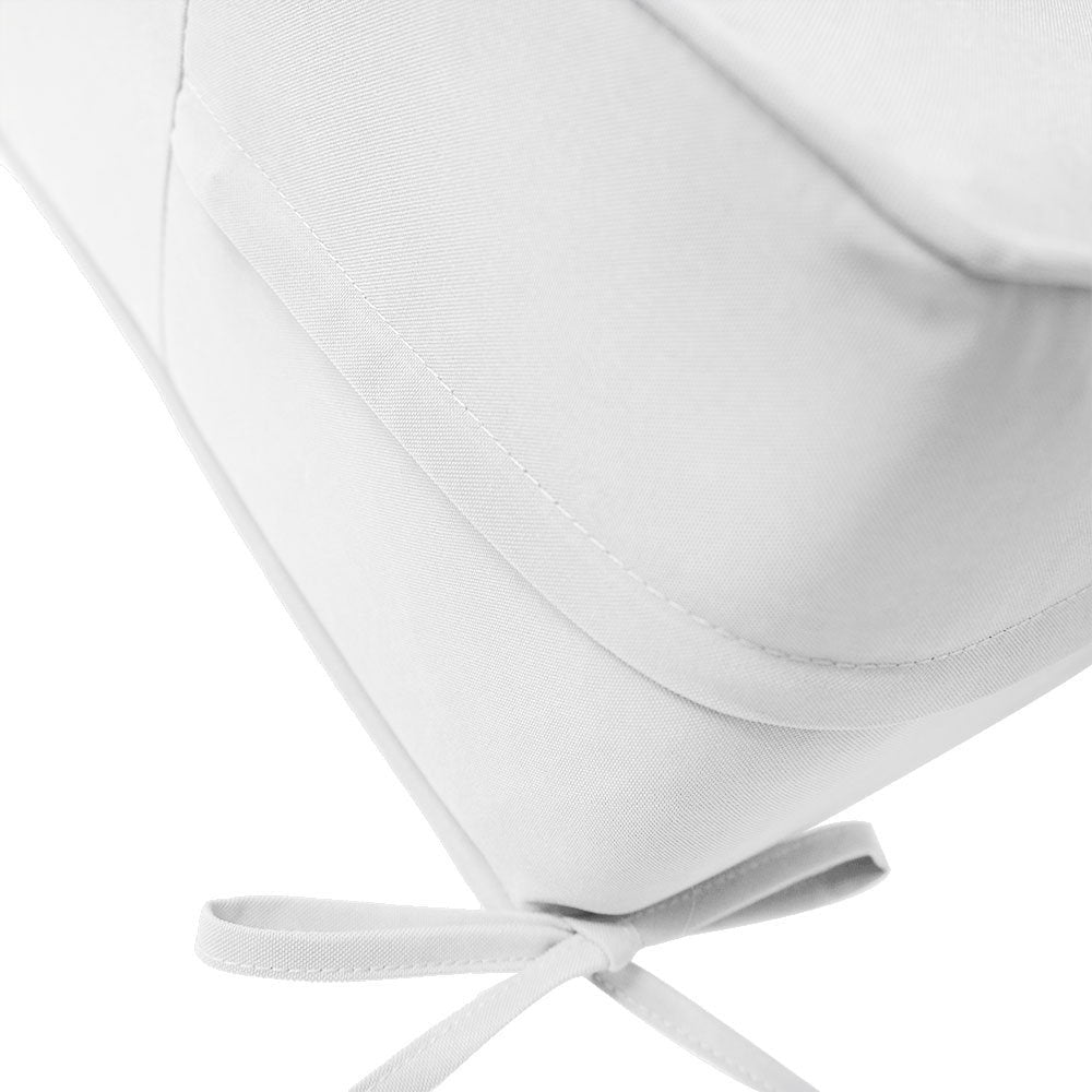 Outdoor deep seat back slip cover replacement