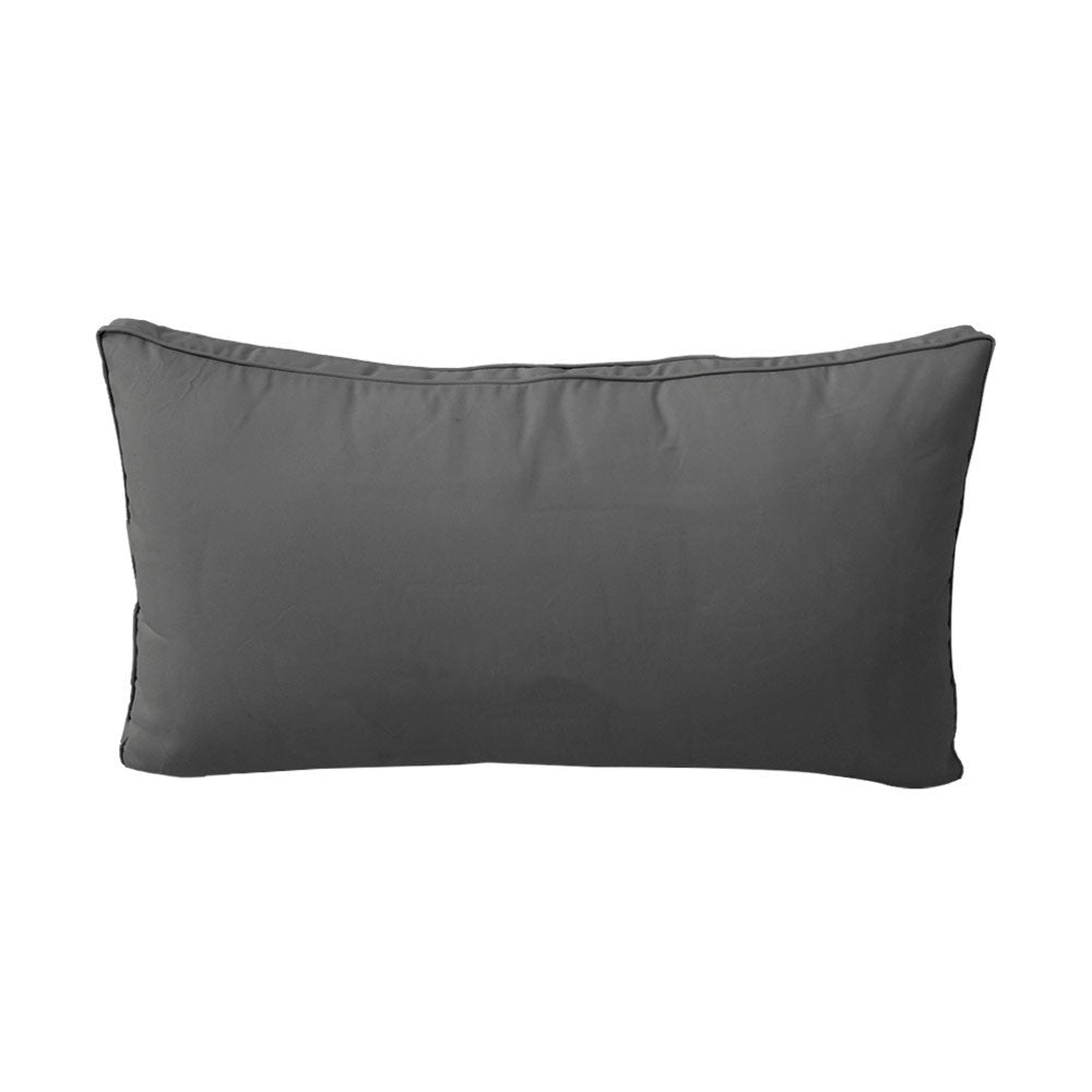 STYLE 2 Pillow & Bolster Cushion for Outdoor Indoor Daybed Porch Swing Bed Crib Size Piped Trim AD003 | COVERS ONLY |
