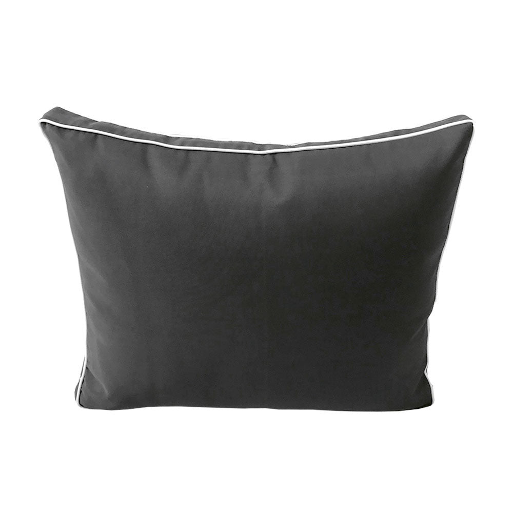 Outdoor daybed styled with cushion set, ideal for patio or garden lounging.