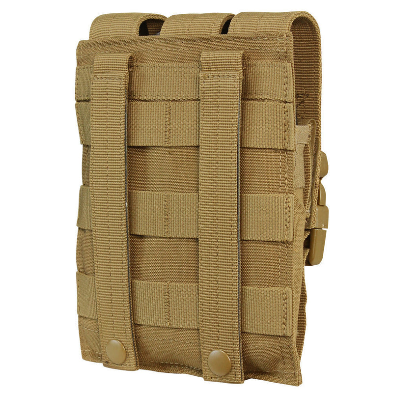 Condor Triple Airsoft MP5 Magazine Mag Pouch .22 or 9mm Mag Ammo Flap PAL- Coyote