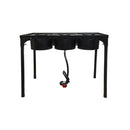 Triple Portable Propane High Pressure Camp Stove Burner UL Regulator w- Stand