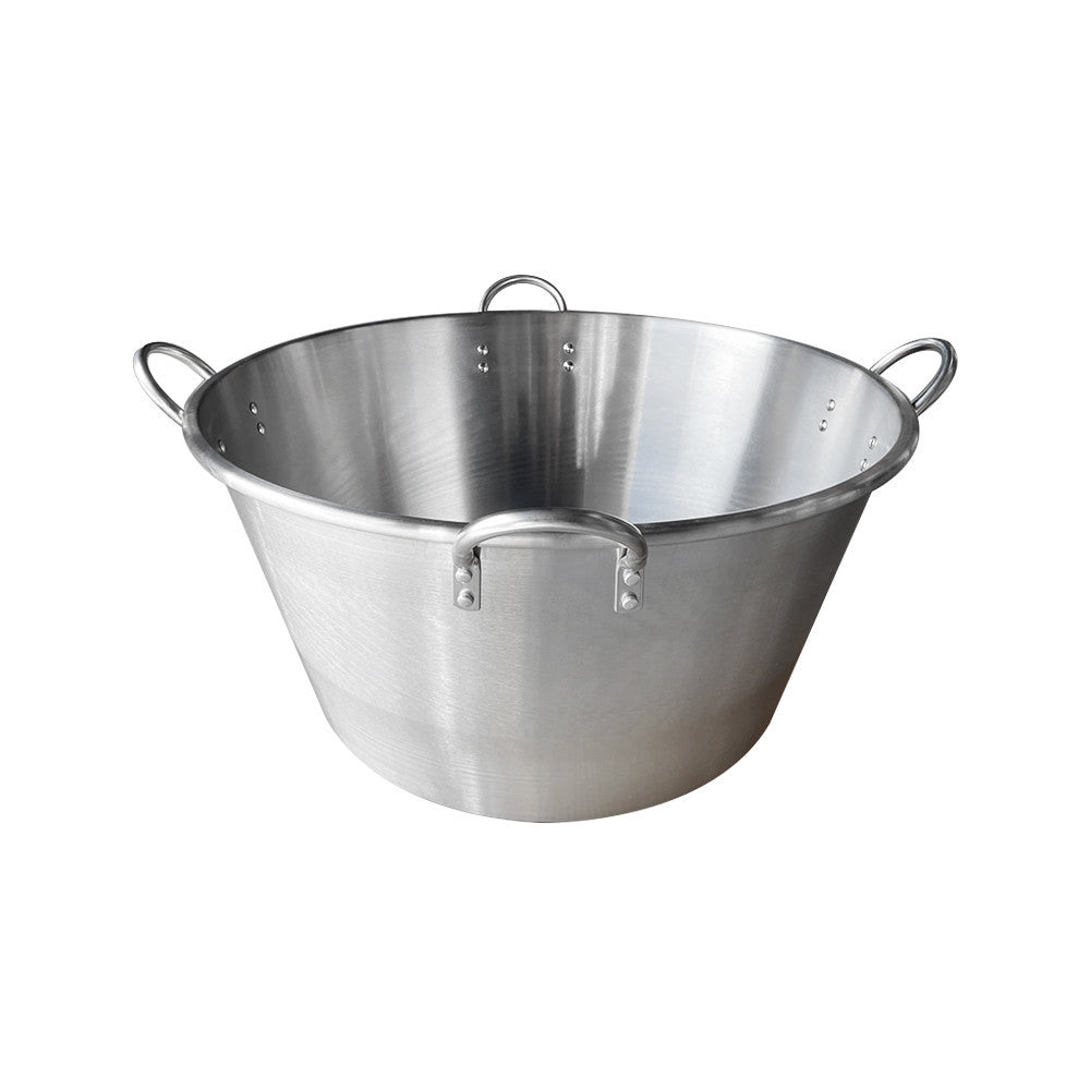 XXL 32'' Carnitas Cazo Stainless Steel Caso Pot Pan Wok Gas Stove burn