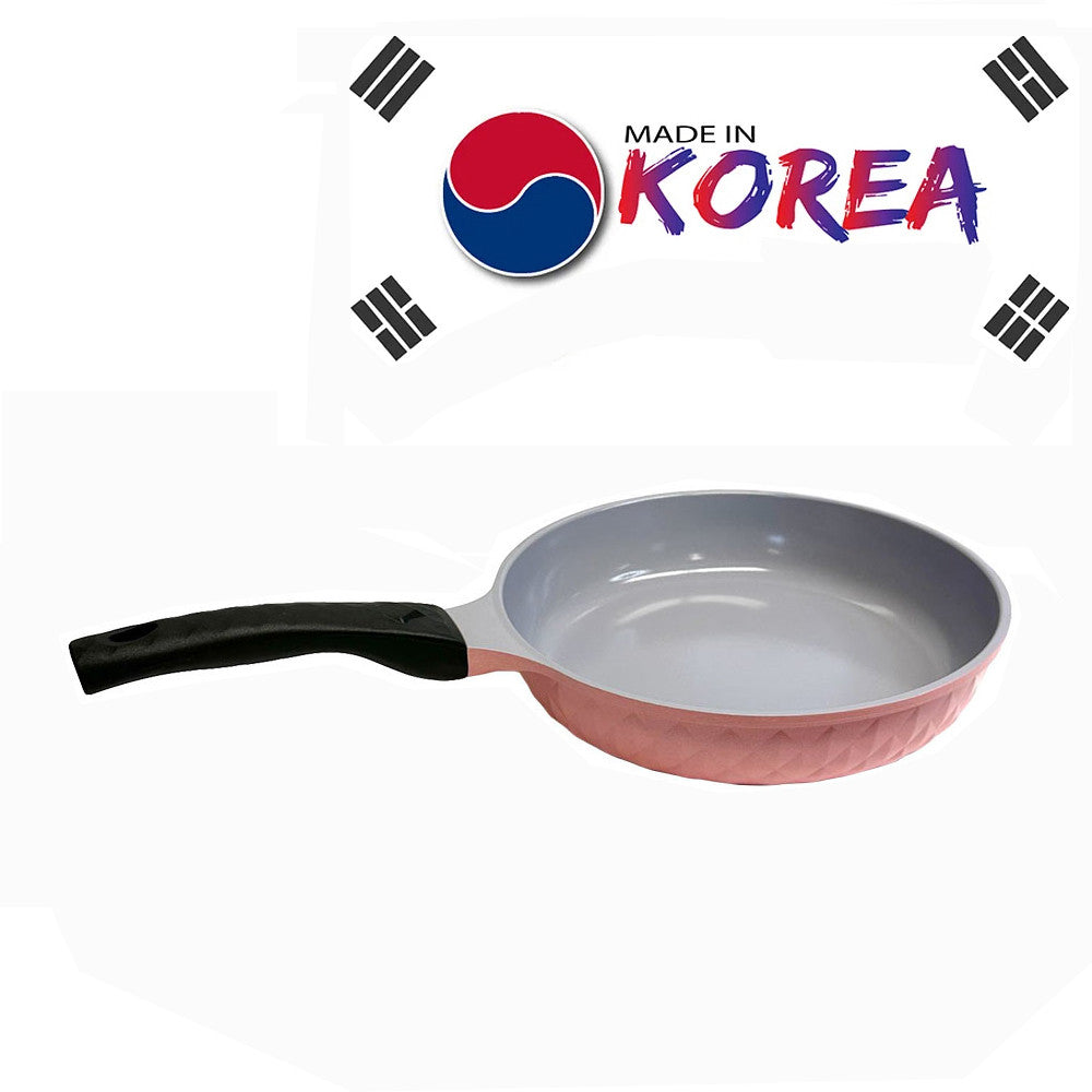 9-1/2" Ceramic Frying Pan Cookware Nonstick Ceramic Interior Exterior Cooking
