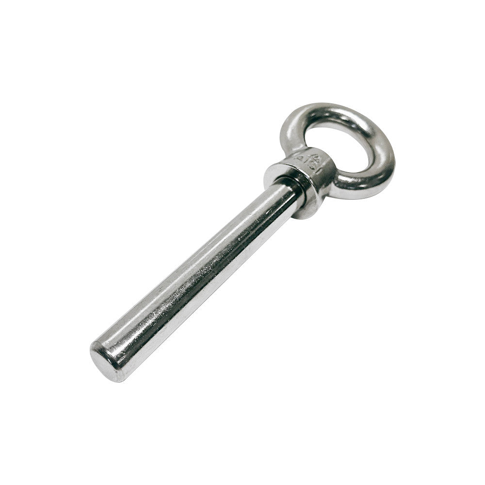 10 Pc Set Marine T316 Stainless Steel Shoulder Eye Bolt, Non Thread Eye Rivet Bolt for Rigging, Mounting, Deck, and Dock Hardware