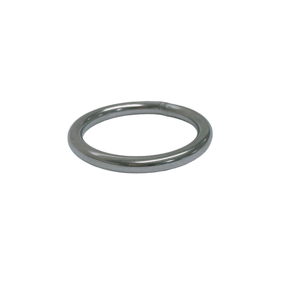 Marine Boat Stainless Steel Round Ring Link, Yacht Rigging Connector Ring for Rope, Chain, Cable, and Deck Hardware