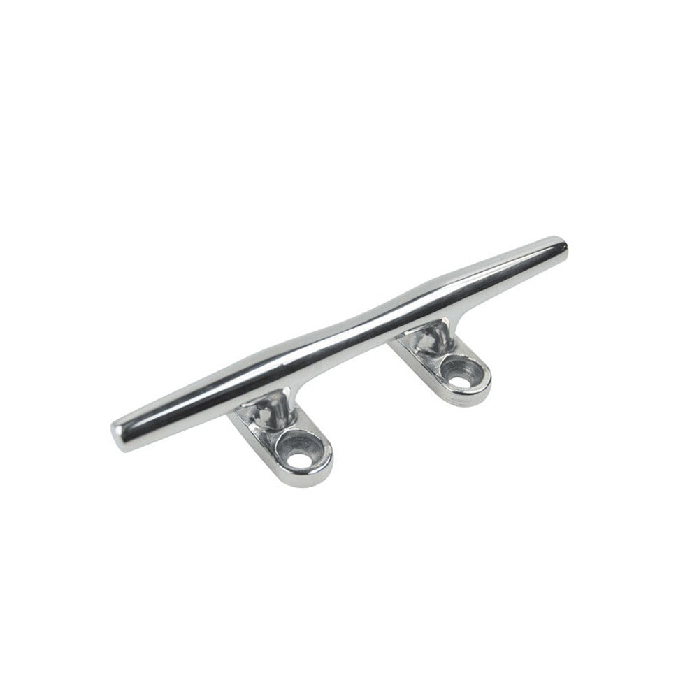 4 Pc Set Marine Boat T316 Stainless Steel Blue Water Cleat, Flat Top Dock Deck Rope Cleat for Boat, Yacht, Mooring