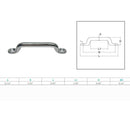 Stainless Steel T304 3/16", 1/4", 5/16" Long Pad Eye Rigging Wire Cable Yacht