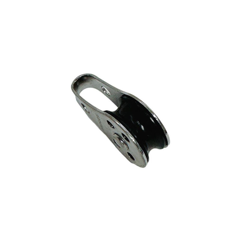 Marine Boat T304 Stainless Steel 1/4" Pulley Block Wire Rope Hoist Lift Puller