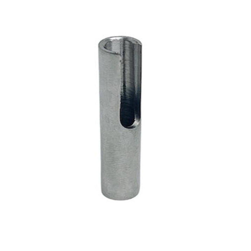 4 pc Set Marine T316 Stainless Steel T Anchor Fitting for 1/8" 3/16" Cable, Hand Swage Wire Rope Terminal for Deck, Dock, Railing