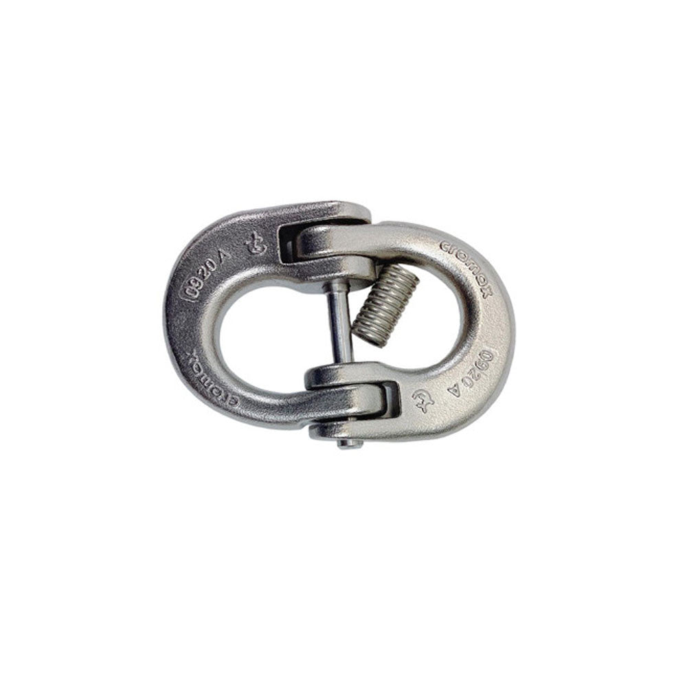 4 Pc Set Stainless Steel T318LN G60 Hammerlock Link, Chain Connecting Link Coupling Link for Lifting, Rigging, Towing