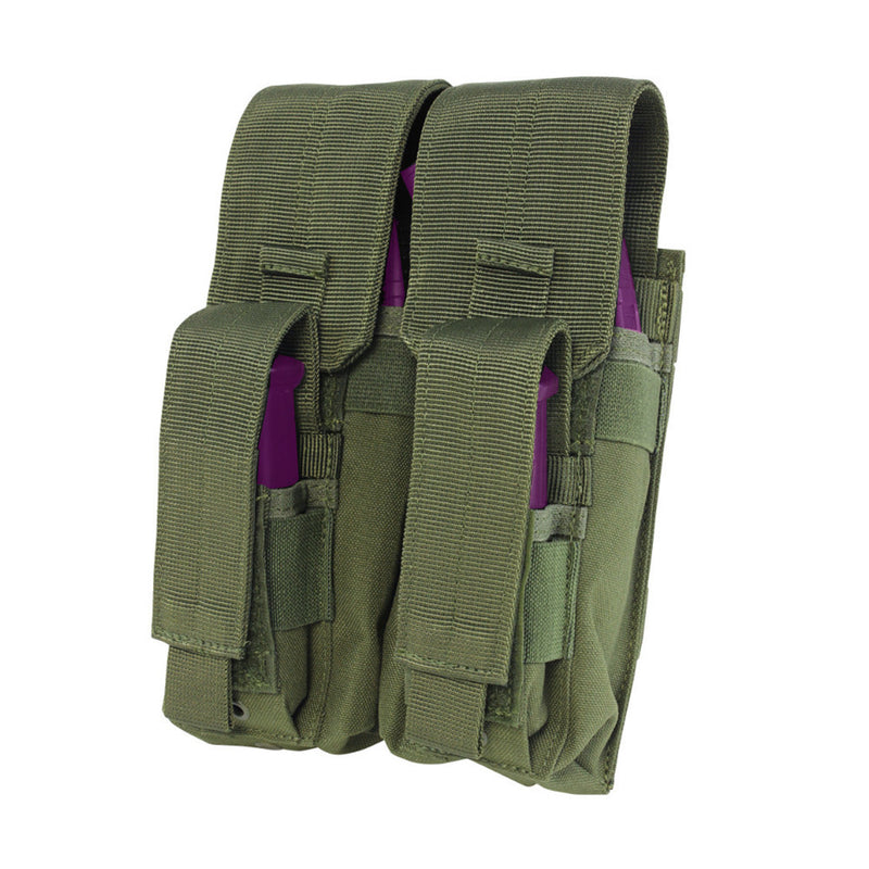 Molle Tactical PALS Double Kangaroo Magazine Mag Pouch