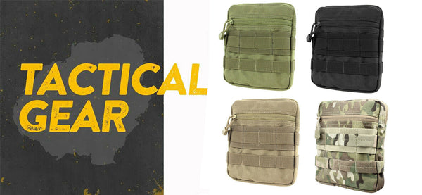 Tactical Molle G.P Pouch Carrying Case PALS Utility Pouch Mesh Sleeve Case