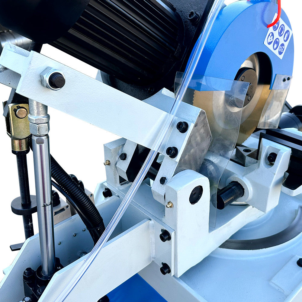 Semi-Automatic Hydraulic 4HP 12.5" Cold Cut Saw Swivel 2-Speed Circular Coldsaw Metal Cutting 220v 3 PHASE