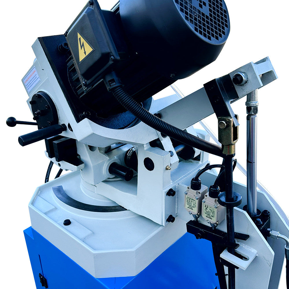 Semi-Automatic Hydraulic 4HP 12.5" Cold Cut Saw Swivel 2-Speed Circular Coldsaw Metal Cutting 220v 3 PHASE