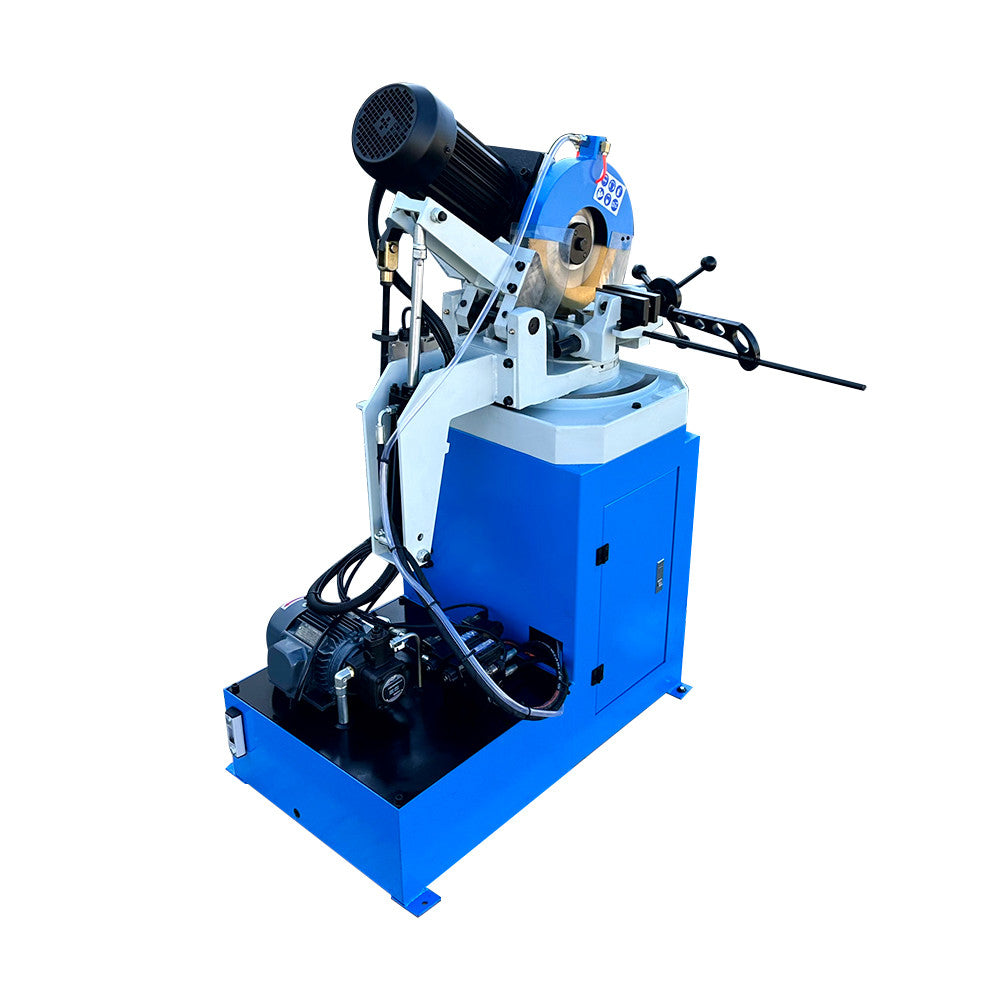 Semi-Automatic Hydraulic 4HP 12.5" Cold Cut Saw Swivel 2-Speed Circular Coldsaw Metal Cutting 220v 3 PHASE