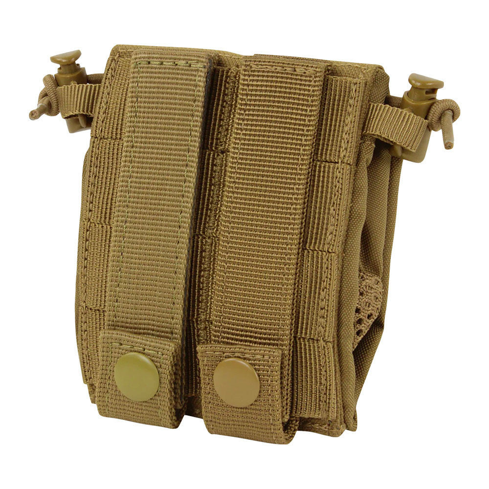 Modular MOLLE Hook Loop Magazine Micro Dump Bungee Retention Pouch