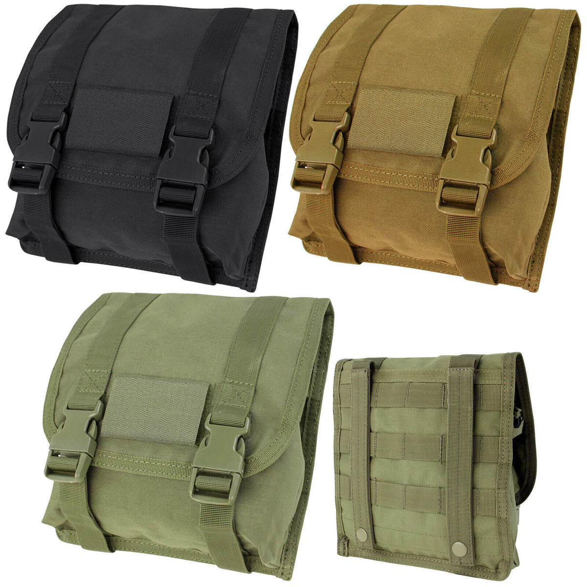 Modular Buckle MOLLE PALS Large Utility Tool Accessory Pouch