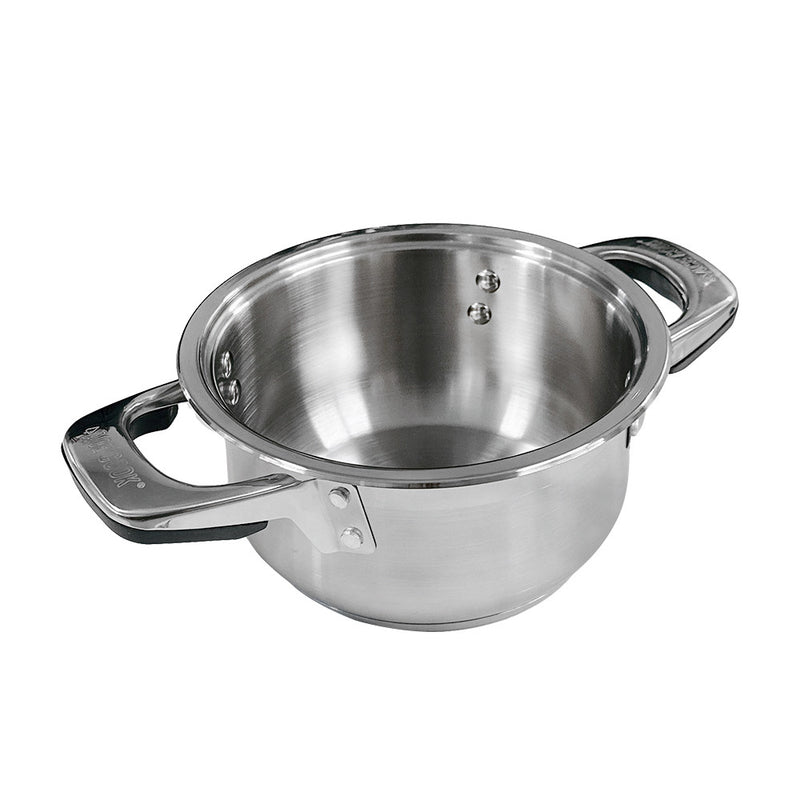 3 Qt, 4 Qt Stainless Steel Stockpot Cooking Pot Glass Lid Boiling Pot Cookware