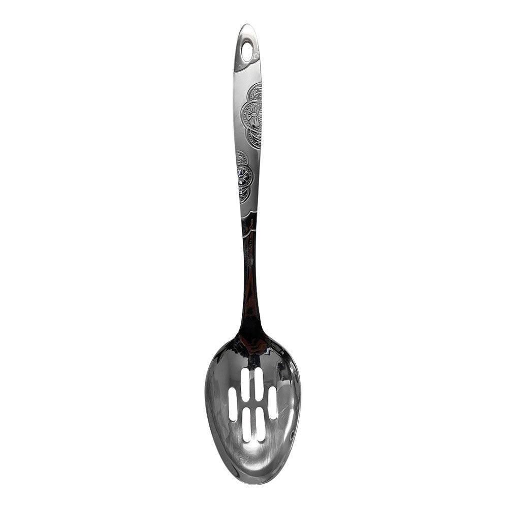Stainless Steel Kitchenware Slotted Spatula , Slotted Spoon, Spoon, Spatula Buffet Utensil for Cooking, Serving, Catering & Commercial Kitchen Use