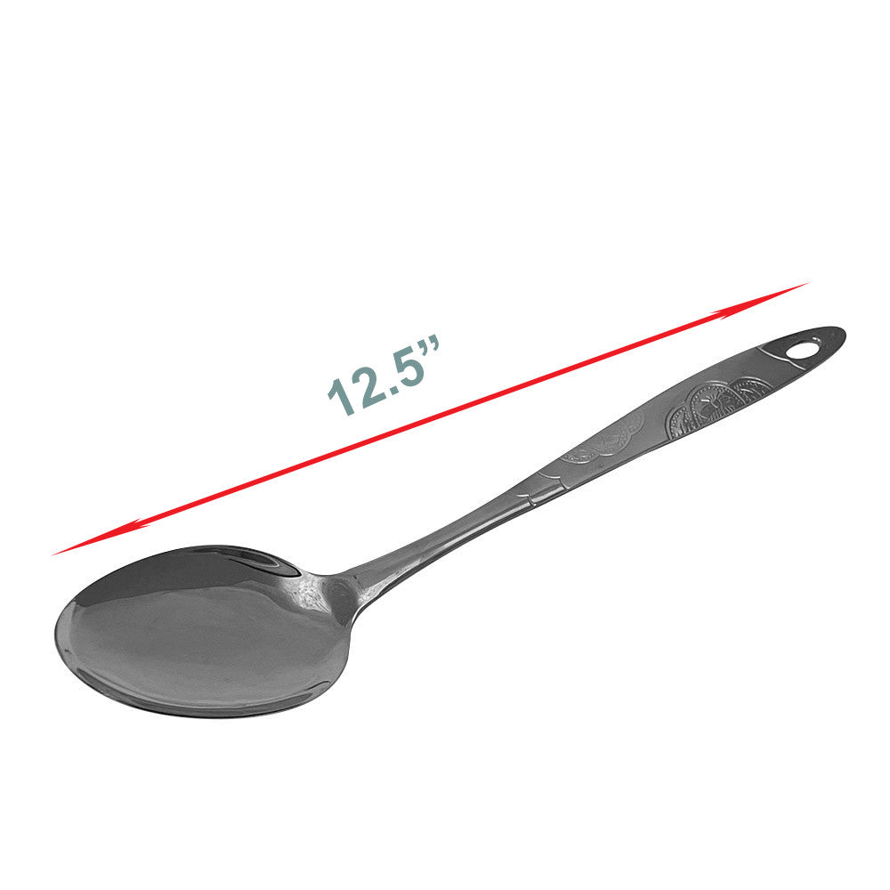 Stainless Steel Kitchenware Slotted Spatula , Slotted Spoon, Spoon, Spatula Buffet Utensil for Cooking, Serving, Catering & Commercial Kitchen Use