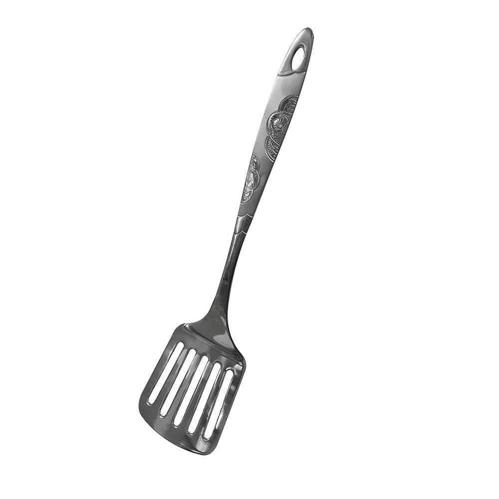 Stainless Steel Kitchenware Slotted Spatula , Slotted Spoon, Spoon, Spatula Buffet Utensil for Cooking, Serving, Catering & Commercial Kitchen Use