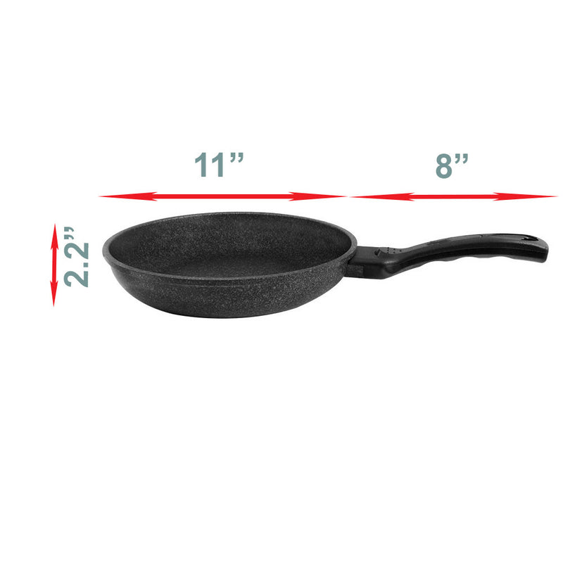 MADE IN KOREA Non-Stick Marble Frying Pan Cooking Pot Gas Stove Burner Cookware