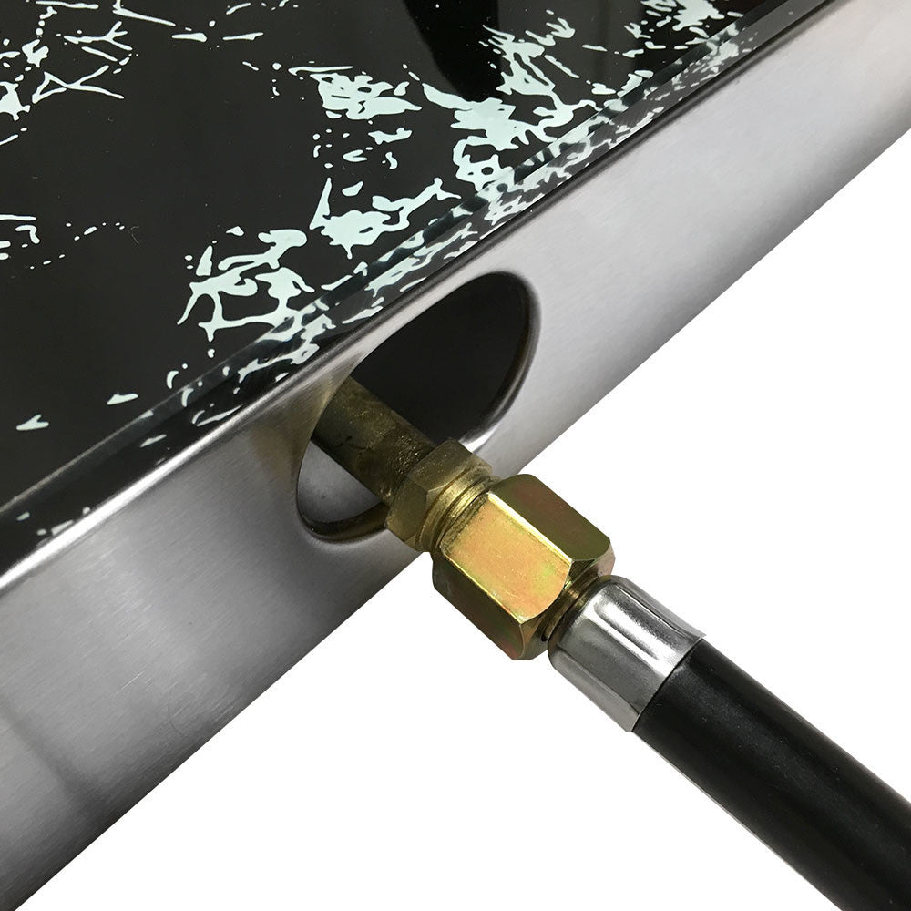 Propane Gas Burner Stainless Steel Stove Table Auto Ignition With Regulator Hose