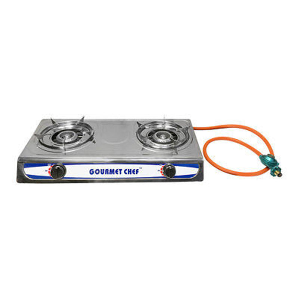 Propane Gas Burner Stainless Steel Stove Table Auto Ignition With Regulator Hose