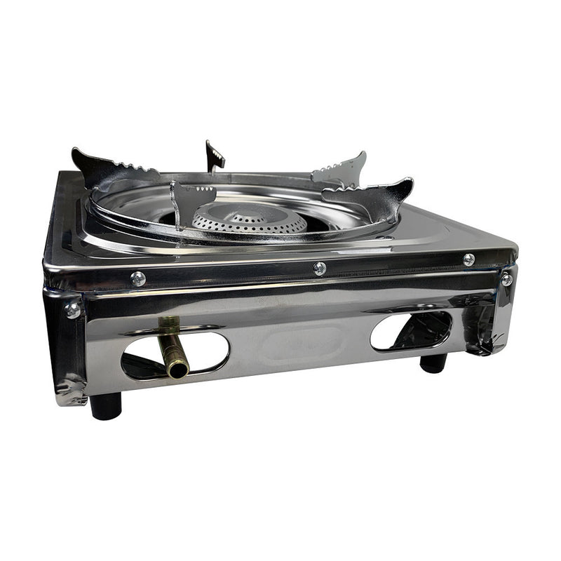 Propane Gas Burner Stainless Steel Stove Table Auto Ignition With Regulator Hose