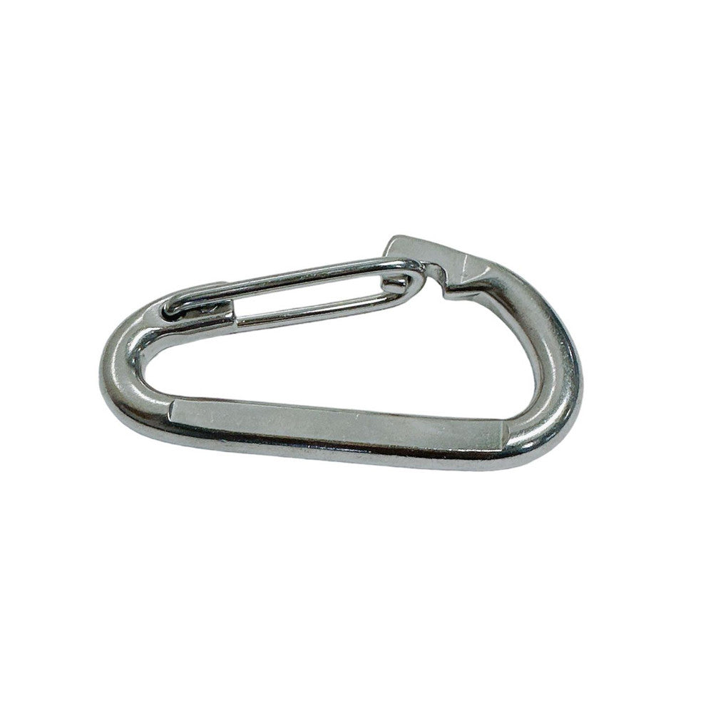 4 Pc Set Marine T316 Stainless Steel Spring Clip, Rigging Lift Link Connector for Chain, Rope, Cable, and Outdoor Hardware