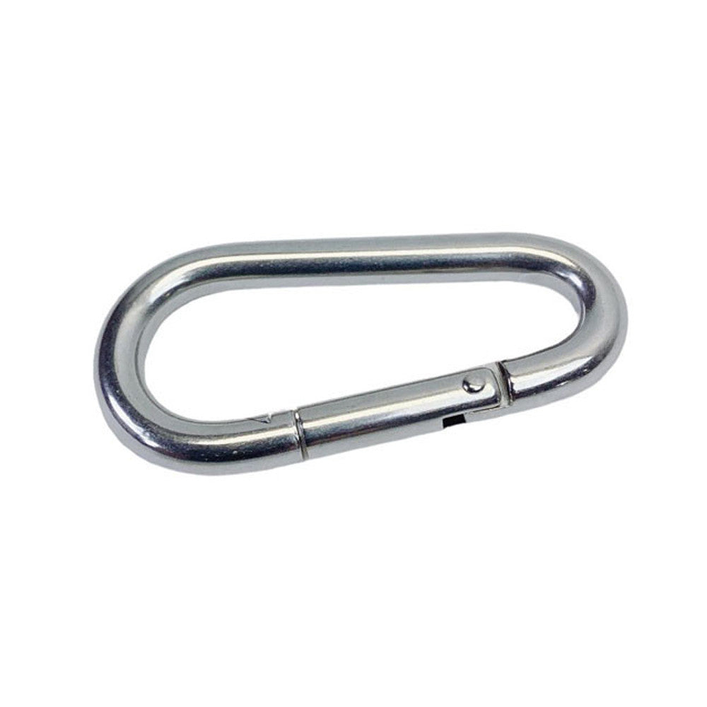 4 Pc Set Marine T316 Stainless Steel Pear Shape Snap Hook, Rigging Lift Hook for Rope, Chain, Cable, Dock, and Outdoor Hardware
