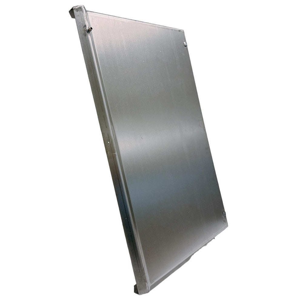 Heavy Duty 35-1/2'' Stainless Steel Flat Top Griddle Grill Plancha Double Burner