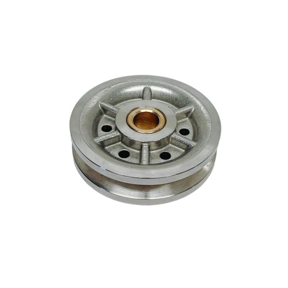 Marine Boat T304 Stainless Steel Sheave Wire Rope Pulley with Brass Bushing for Cable, Rigging, Deck, and Outdoor Use