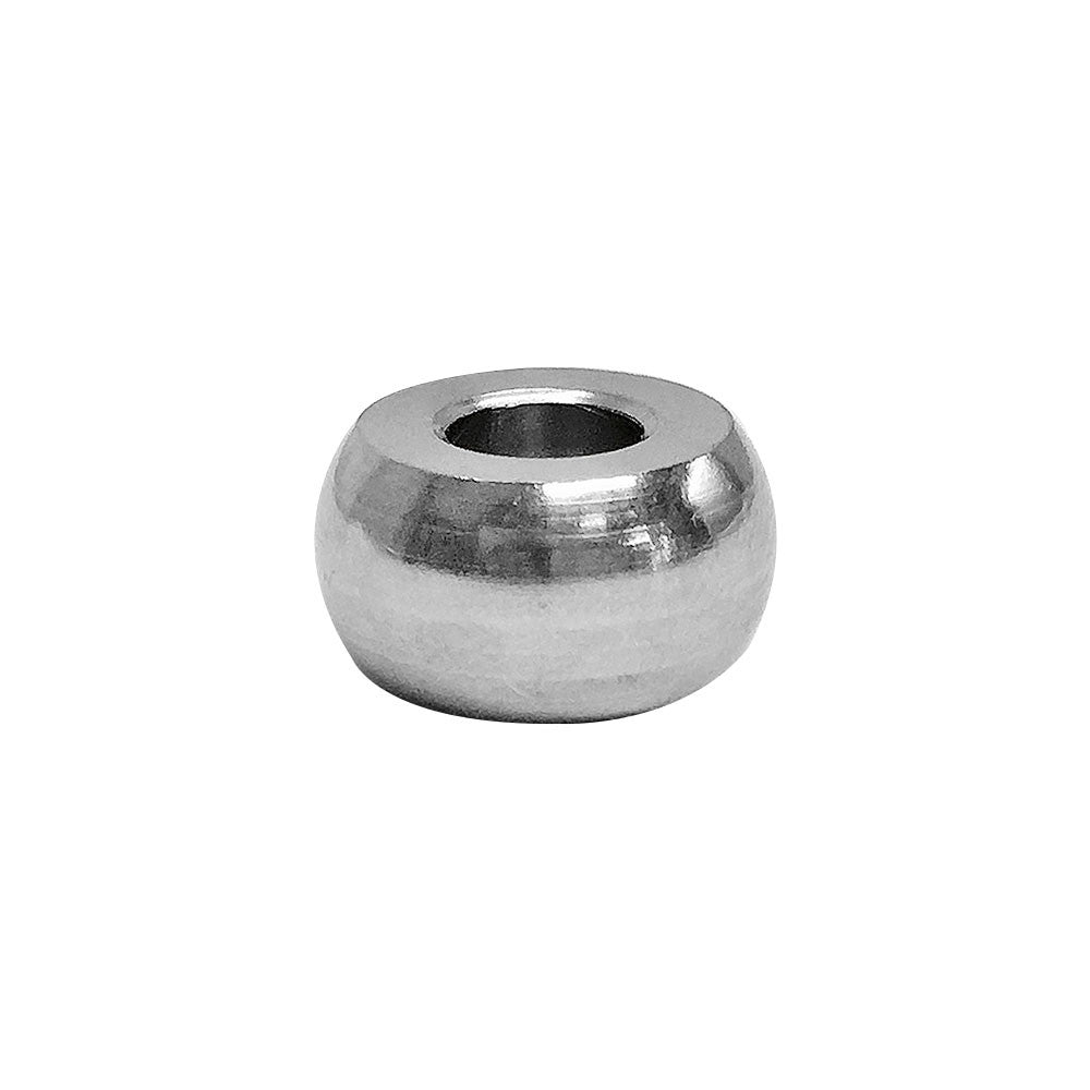10 Pc Stainless Steel 316 Plain Ball Swage End Fitting Terminal, Cable Wire Rope Terminal for Marine Rigging and Railing