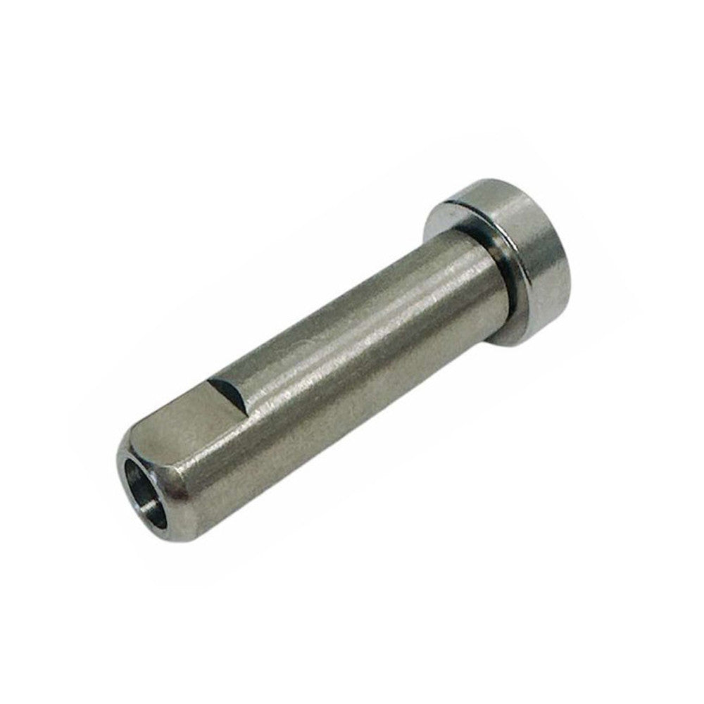 4 Pc Set Marine T316 Stainless Steel Push And Go Swageless Dome, Cable Wire Terminal Fitting for Deck, Dock, and Railing Systems
