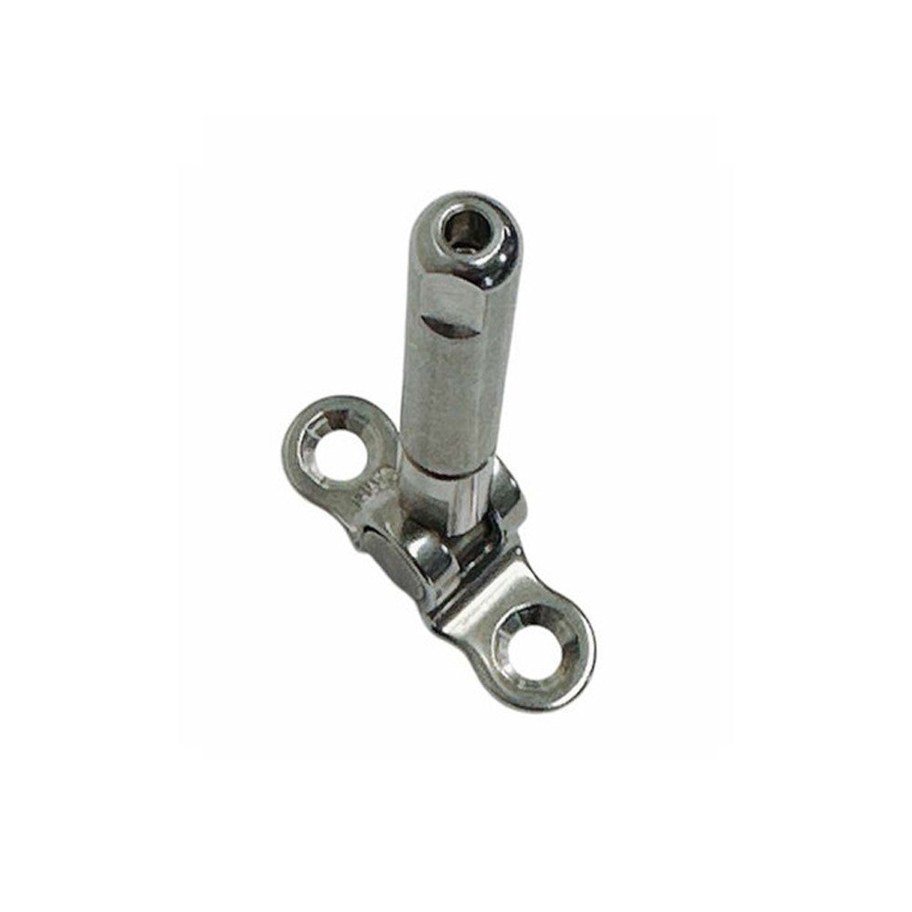 4 Pc Set Marine T316 Stainless Steel Push And Go Swageless Deck Toggle, Cable Wire Railing Fitting for Deck, Dock, Stair, and Rail Systems