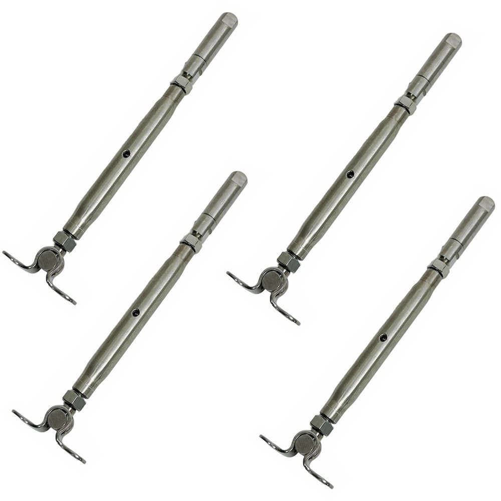 4 Pc 316 Stainless Steel 3/16