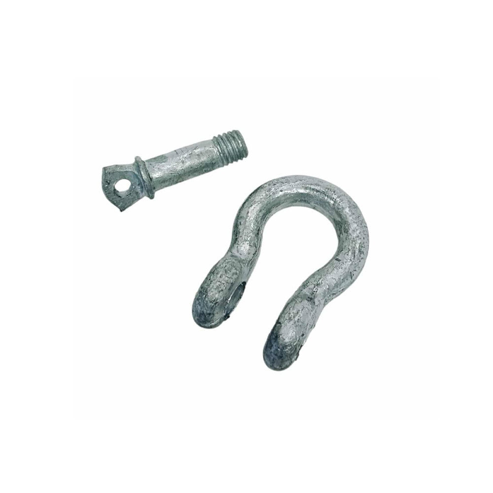 20 Pc 5/16" Screw Pin Anchor Shackle Galvanized Steel Drop Forged 1500Lbs WLL