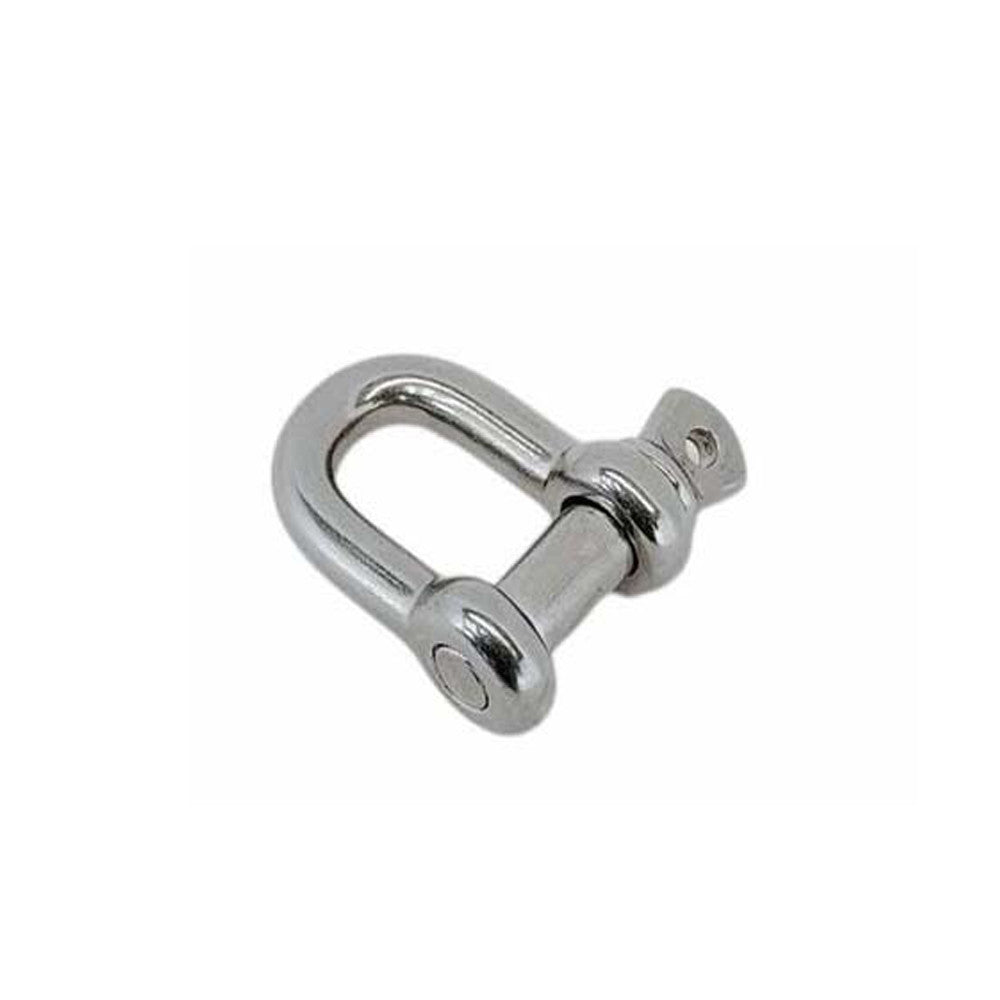 4Pc Mil Spec Stainless Steel 316 Forged 1/2" Screw Pin Chain Shackle 3000 Lb WLL