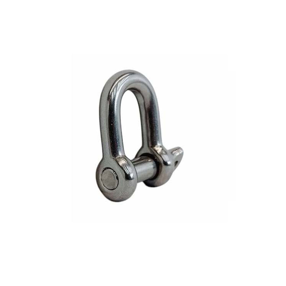 4Pc Mil Spec Stainless Steel 316 Forged 1/2" Screw Pin Chain Shackle 3000 Lb WLL