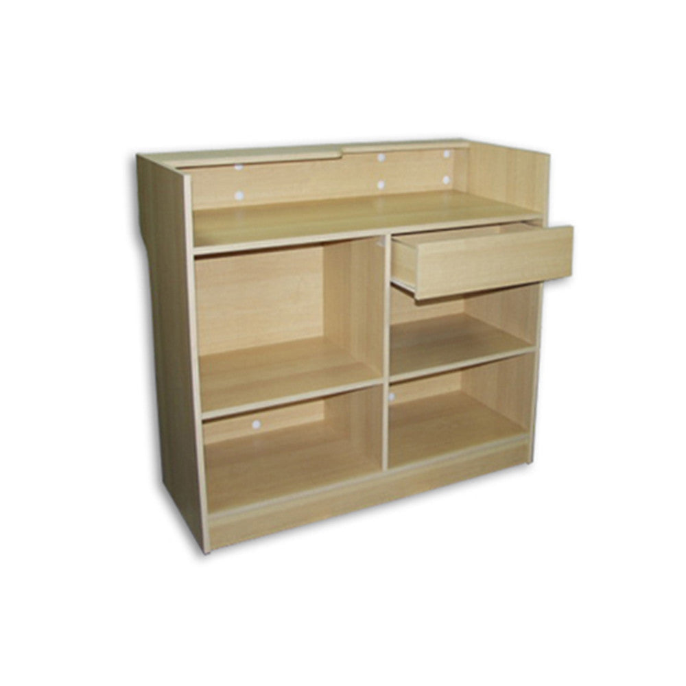 4ft Ledgetop Counter Maple 48"L x 22"D x 42"H
