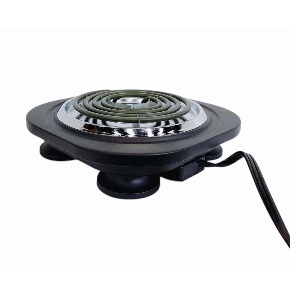10-1/2" x 9-1/2" x 2-1/2" Single Electric Burner 1000 Watts Single Electric Stove Burner